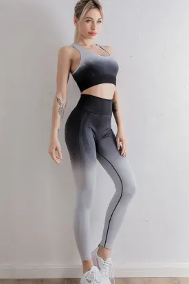 *APP EXCLUSIVE* Gradient Sports Bra and Leggings Set