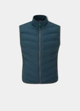 Calsall Men's Hybrid Gilet In Navy - Regular Fit