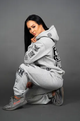 HEIST | Women's Premium Gym Hoodie | Grey