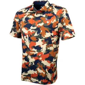 Incognito Orange Camo Polo