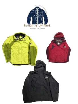 Jack wolfskin, The North face, champion,Nike, Columbia windbreaker