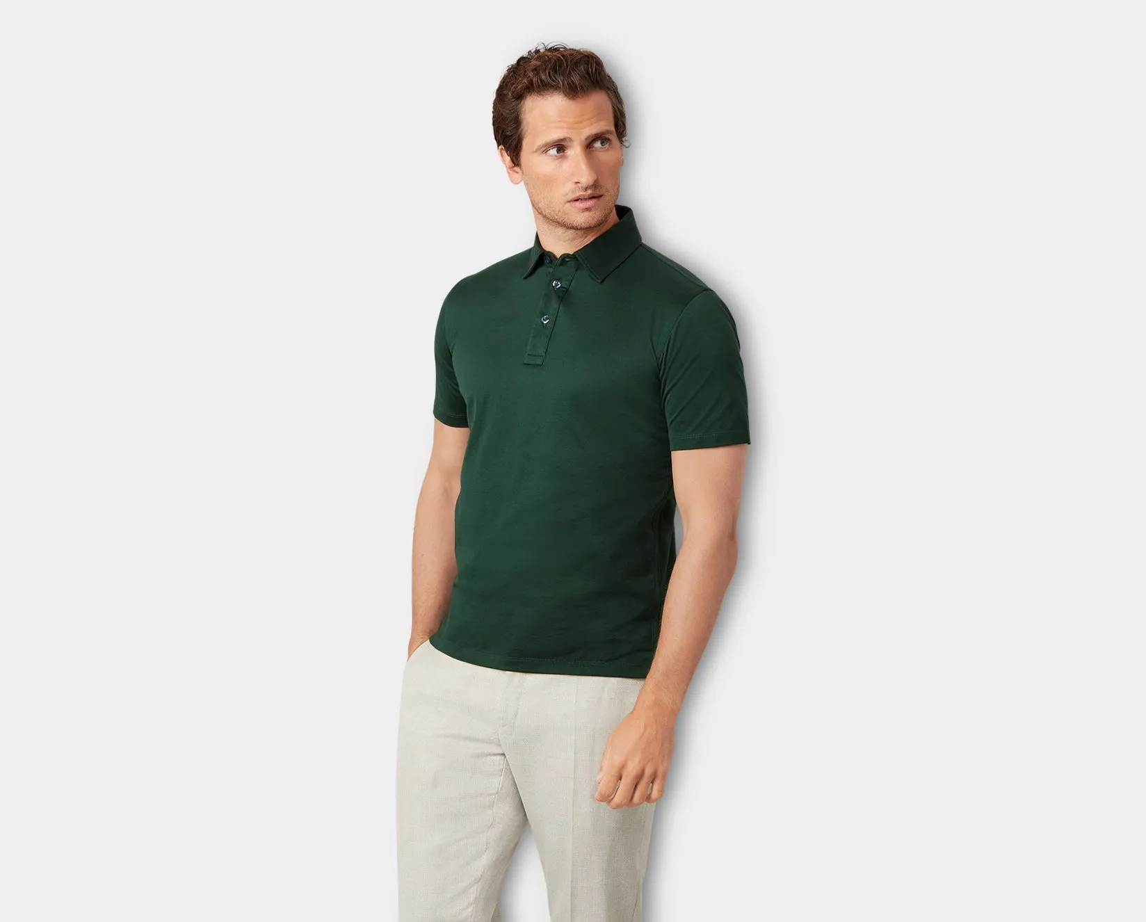 Racing Green Supima Cotton Polo Shirt