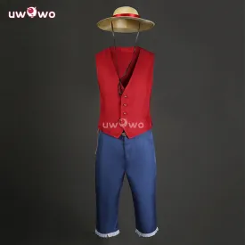 Uwowo Collab Series: Anime Cosplay Man Red Suit Costume