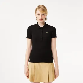 Women's Lacoste Slim Fit Organic Cotton Polo Shirt